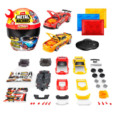 Игровой набор сюрприз Metal Machines Герои скорости Zuru 67125 1